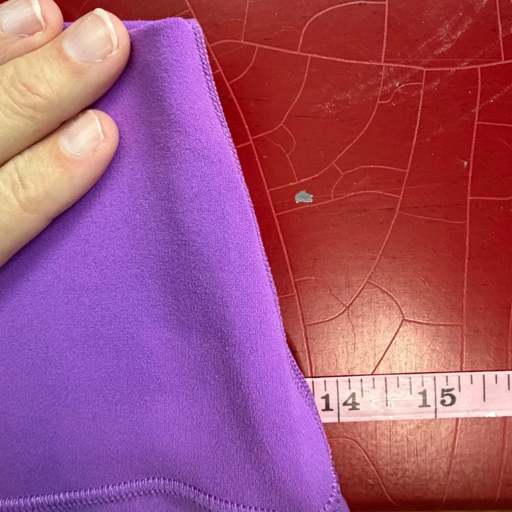 Lululemon Wunder Under Smooth Coverage Leggings Womens Size 6 Purple High Rise